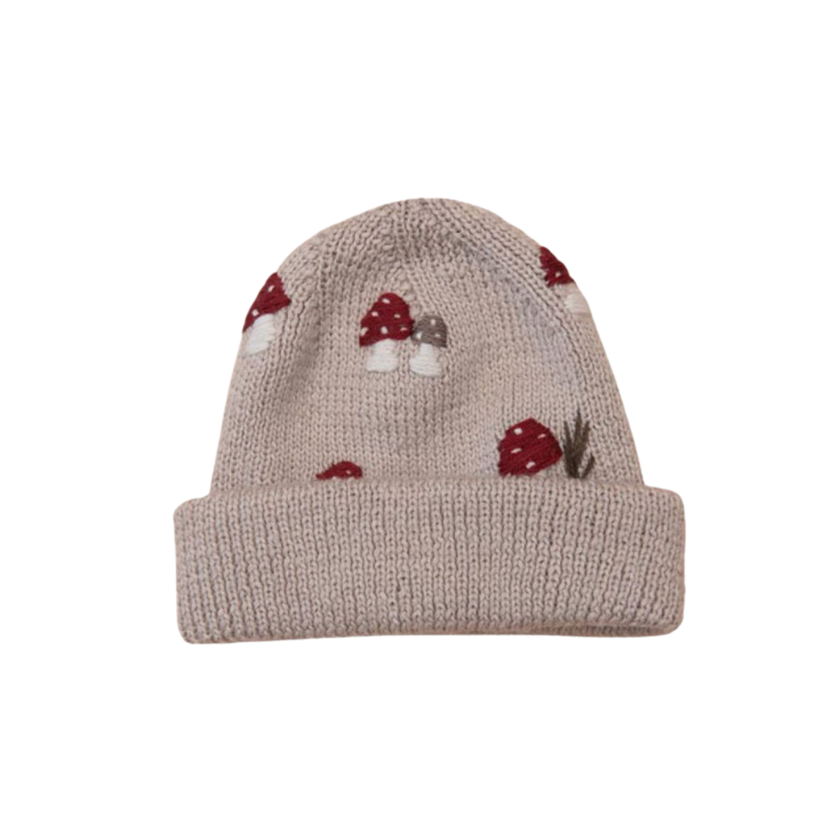 Mushroom beanie Oats