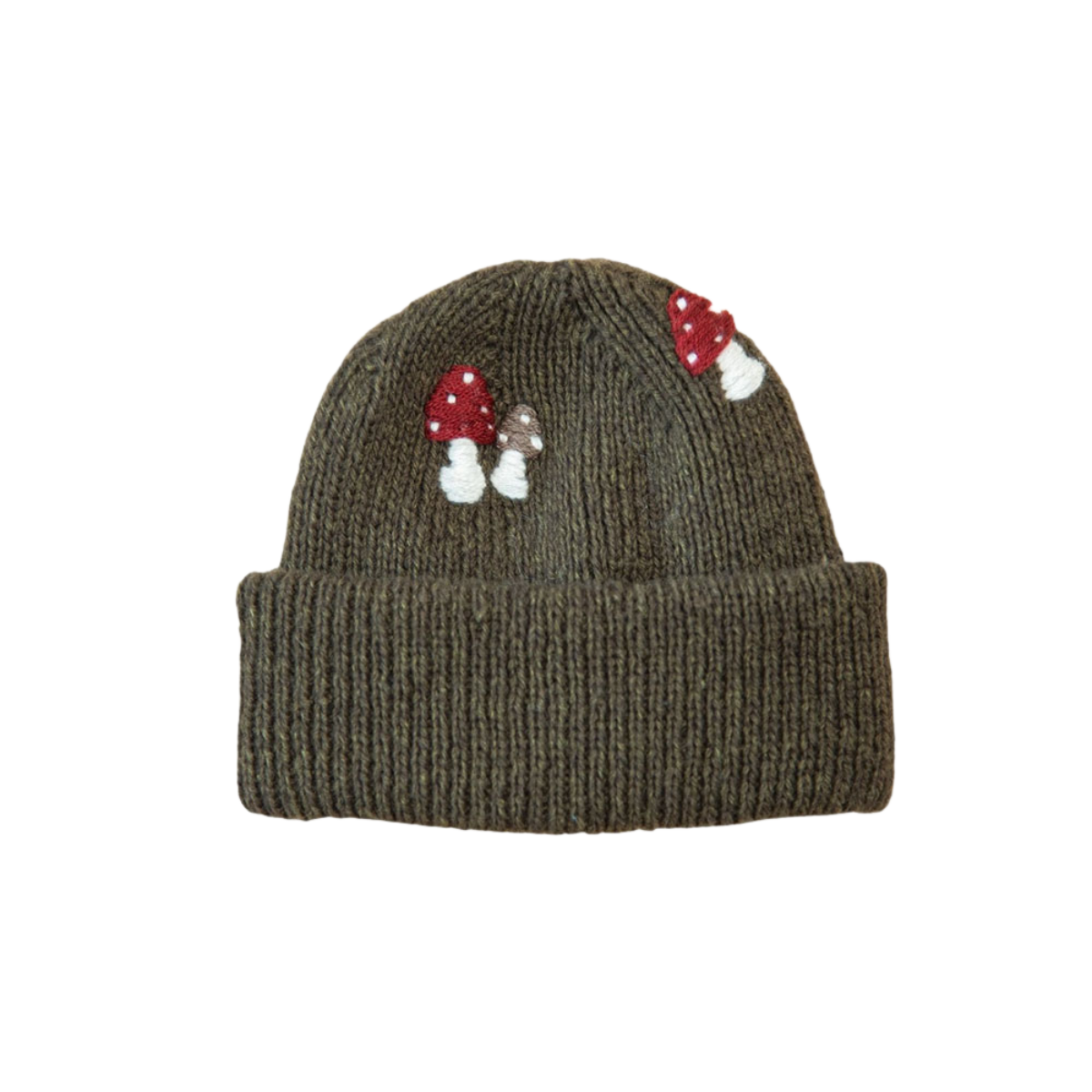 Mushroom beanie Pine